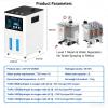 Hydrogen Inhalation Machine, H2 Generator, Flow Adjustable Via Three Ports, 99.99% High Purity, SPE/Pem Water Ionizer, 3L Water Tank, with High Resolution Digital Touchscreen, for Home(1500ml) view 3