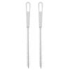 Abaodam 2pcs Plastic Drain Brush for A Sink Drain with Clog Remover Function Mini Shower Unclogging Brush Suitable for Kitchen and Cleaning view 1
