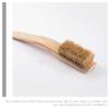 HAKIDZEL Soft Bristle Cleaning Brush for Shoes and Clothes with Bamboo Handle 8.27In Lightweight Practical for Home Use view 3