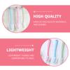 COSMOBETTY 4pcs Shoe Cleaning Brush Set with Long Handles, Plastic Material, Anti-slip Design, Powerful Decontamination for Office and Kitchen Use Random Color view 3