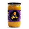 Just Ghee Chilli Garlic Ghee | Grass Fed Cow Ghee Infused with Roasted Garlic & Red Chilli Flakes | High Smoke Point Cooking Fat | Handcrafted in UK | 600g view 1