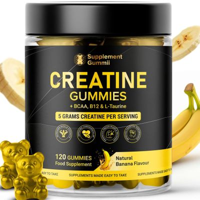 Creatine Monohydrate Gummies 5000mg 120 Vegan Gummies 30 Servings for all 3 child asins plz