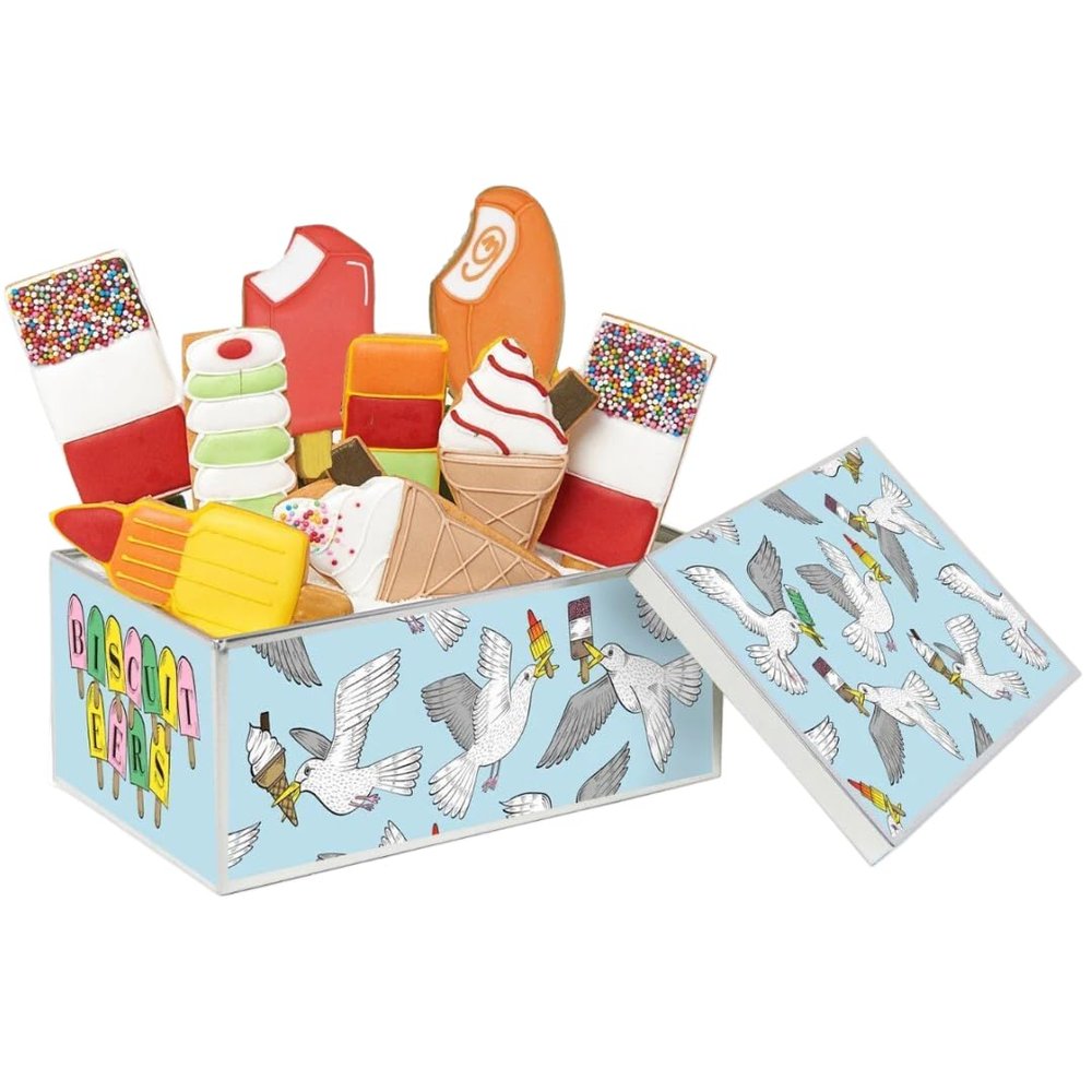 Biscuiteers Ice Lollies Biscuit Tin