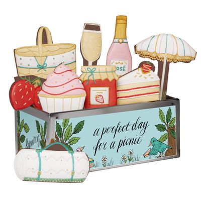 Biscuiteers Picnic Biscuit Tin Gift