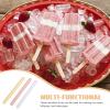 JOINPAYA 30pcs Acrylic DIY Ice Cream Sticks, Safe and Reusable Ice Cream Supplies, for Dessert Shop and Craft Projects view 3