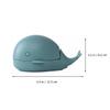 SECFOU Laundry Cleaning Brush Whale Shaped Made of Sturdy Pp+pe Material 2pcs Compact Shoe Cleaner Brush for Shoes and Clothing for Home and Travel Use view 2