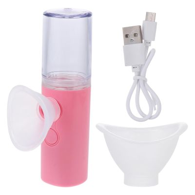 IDEANATEGRATE Portable Eye Care Device USB Power Mode Silicone and Tpu Material Relaxing Eyes Break Resistance Function for Travel Hydrating Mist Sprayer