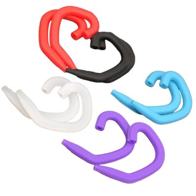 PACKOVE 10 Pairs Silicone Ear Hooks Mask Earhook Protective Accessories Prevent Ear Keep Mask in Place Comfortable and Sturdy for Daily Use