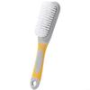 Home Cleaning Brush with Soft Bristles and Long Handle for Shoes, Curtains, Rugs, and Other Textile Surfaces (Yellow) view 1