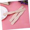 Wave Shaped Wooden Ice Pop Sticks 50pcs for Arts and Crafts view 3