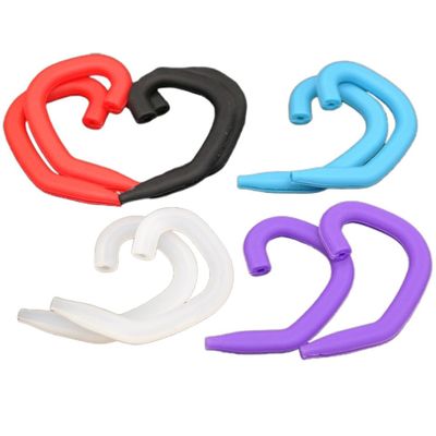 VILLCASE 10 Pairs Silicone Mask Ear Hooks Comfortable Ear Protective Hooks Soft and Sturdy Mask Accessories for Daily Use