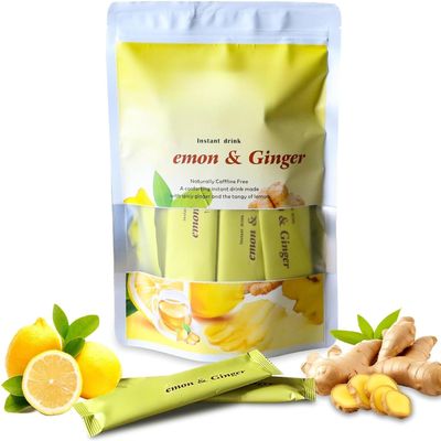 Lemon and ginger drink,Warm body care; Rich natural flavor