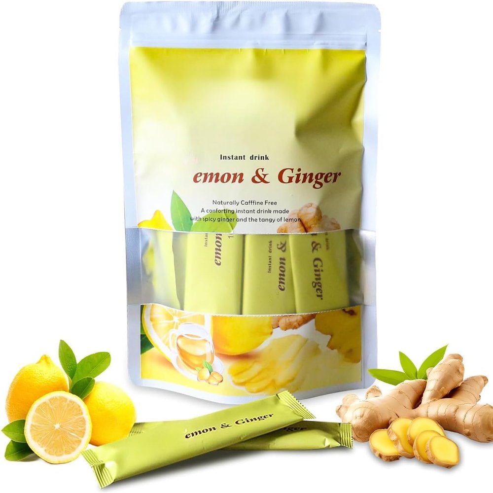 Lemon and ginger drink,Warm body care; Rich natural flavor