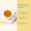 Lemon and ginger drink,Warm body care; Rich natural flavor view 2