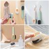MALUGOGO Shoe Cleaning Brush Household Shoe Scrubber Multifunctional 2pcs with Liquid Dispensing Material Good for Hanging for Easy Cleaning Suitable for Adults view 4