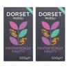 Dorset Cereals Fantastically Fruity Muesli 500g | High Fibre Breakfast Cereal Fruity Breakfast Muesli (pack of 2) view 1
