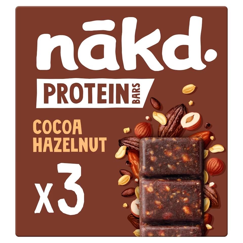 G Sales Bye (Nakd Protein Bars - Cocoa Hazelnut 3 x 45g)