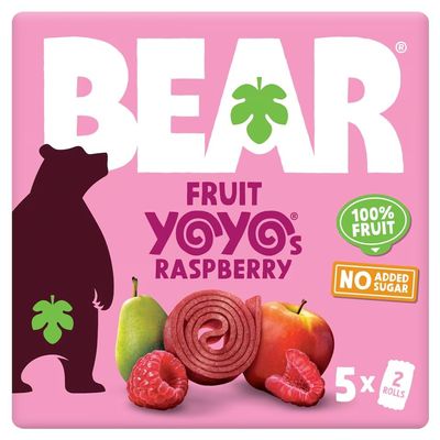 G Sales Bye (BEAR Fruit Yoyos Raspberry Multipack 5 x 20g)