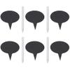 Cake Insert Cards 6pcs Stone-Like for Photo Prop Birthday Party view 1