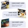 Cake Insert Cards 6pcs Stone-Like for Photo Prop Birthday Party view 3