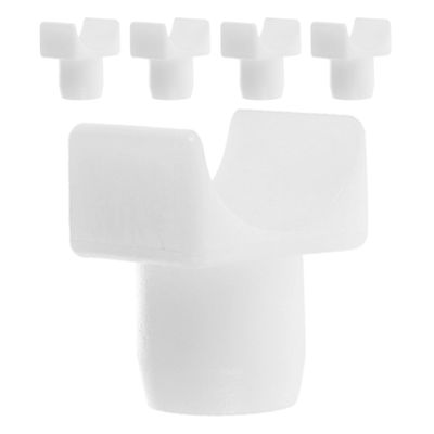 UKCOCO Wheelchair and Rail Abs 5pcs Replacement Seat Parts Enhancing Safety Preventing Seat Shifting for Transport Chairs and Wheelchairs