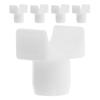UKCOCO Wheelchair and Rail Abs 5pcs Replacement Seat Parts Enhancing Safety Preventing Seat Shifting for Transport Chairs and Wheelchairs view 1