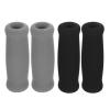 CLISPEED 4pcs Black Walking Stick Handle Grips Soft Sponge Material Comfortable to Hold Portable Design for Elderly Mobility and Hand-held Shopping Baskets view 1