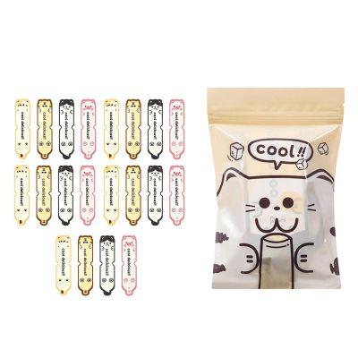 Freezer Pop Bags 20 Piece 90ml Self-Sealing Leak-Proof Cartoon