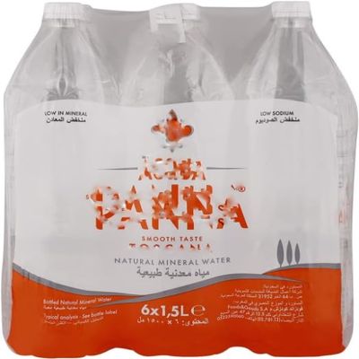 Acqua Panaa Naturale Water 6x1.5L - pack of 3