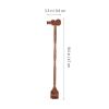 HOMOCONO Creative Wooden Massage Hammer Handheld Body Massager Made of Wenge Wood with Ergonomic Design for Relaxing Use at Home or Office view 2