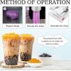 Manual Tapioca Pearl Maker DIY Pearl Forming Machine for Home Bubble Tea, Boba Kit, 10mm view 3