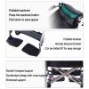 Lightweight Folding Wheelchair, Mobility Aid, Sturdy Construction, Comfortable Pads, 18.3-inch Seat view 4