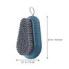 HAKIDZEL 2pcs Blue Cleaning Brush for Shoes and Clothes Made of Sturdy Abs Material, Portable Household Laundry Scrub Brush Suitable for Kitchen and Bathroom Use, No Easy Deformation view 2