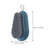 Balacoo Household Laundry Scrub Brushes 2pcs Portable Abs Cleaning Tools with Soft Bristles, No Easy Deformation for Clothes and Shoes for Home and Toilet Use view 2