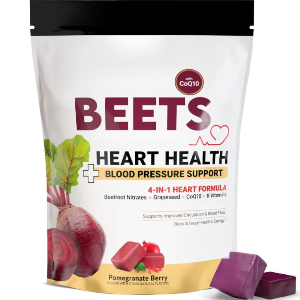 Beetroot GummiesPromote blood circulation, increase stamina and energy