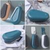 IMIKEYA Laundry Clothes Washing Brush No Easy Deformation for Sturdy Abs Bristles in 2pcs Shoes Cleaner Set with Household Cleaning Bathroom Kitchen view 4
