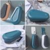 iplusmile 2pcs Portable Clothes Brush and Shoes Scrubbing Brush Set with Hanging Style, Sturdy Abs Material for Household Cleaning in Kitchen and Bathroom view 4