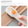Baluue 2pcs Multi-functional Shoe Cleaning Brush with Dispenser, Plastic Stiff Scrub Brush for Home Use, Practical Shoe Cleaning Tool for Household and Laundry view 3