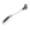 Tofficu Multipurpose Three-head Shoe Brush with Curved Long Handle Soft Pp Bristles That Will Not Scratch Shoes Household Suitable for Sneakers and Footwear view 1