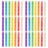 ABOOFAN 100pcs Wood Craft Sticks for Ice Pop Sticks DIY Ice Lolly Making Hole Promote Parent Interaction and Hands-on Ability view 1