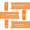 ABOOFAN 100pcs Wood Craft Sticks for Ice Pop Sticks DIY Ice Lolly Making Hole Promote Parent Interaction and Hands-on Ability view 3