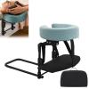 Face Down Pillow Memory Foam Massage Bead Stand for Bed Relaxation and Physical Recovery Foldable Portable Headrest Table Headrest Face Pillow view 2