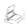 COMPUKAS Manual Tube Roller Squeezer Made of Sturdy Aluminum and Iron 2pcs Reusable and Safe Tool for Toothpaste and Hair Dye Tubes for Home and Salon Use view 2