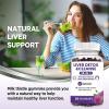 Milk Thistle Gummiesliver detox and repairSupports gut, skin and joint health, suitable for both men and women view 3