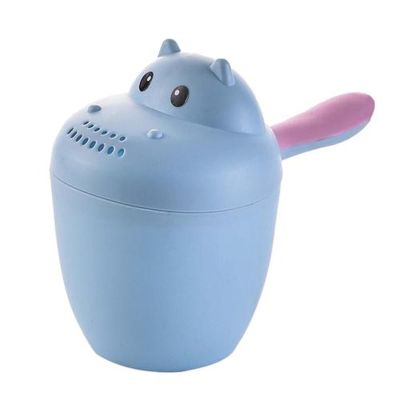 Hippopotamus Rinser - 900ml Shampoo, Bath Cup, Waterfall Hair Wash Pail