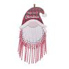 Tsophreniq Christmas Countdown Calendar with 24 Cane Candy Santa Shape 24 Days Until Wall for Front Door Decorations Christmas Countdown view 1