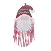 Tsophreniq Christmas Countdown Calendar with 24 Cane Candy Santa Shape 24 Days Until Wall for Front Door Decorations Christmas Countdown view 2