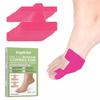 Pre Cut Bunion Corrector Kinesiology Tape Big Toe Support Feet Hallux Valgus Ankle Tape Support Athletic Cushioning Breathable Latex Free Skin Friendly Comfort for Runners Daily Walking(Pink,40pcs) view 1