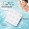9 Pcs Ingrown Hair Patches Smoothing Solution For Skin Care - Gentle Exfoliating Pads Unclog Pores Minimise Redness Suitable For Sensitive Skin, Underarms, Legs, Arms & Bikini Line (1-Pack) view 3