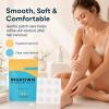 9 Pcs Ingrown Hair Patches Smoothing Solution For Skin Care - Gentle Exfoliating Pads Unclog Pores Minimise Redness Suitable For Sensitive Skin, Underarms, Legs, Arms & Bikini Line (1-Pack) view 4